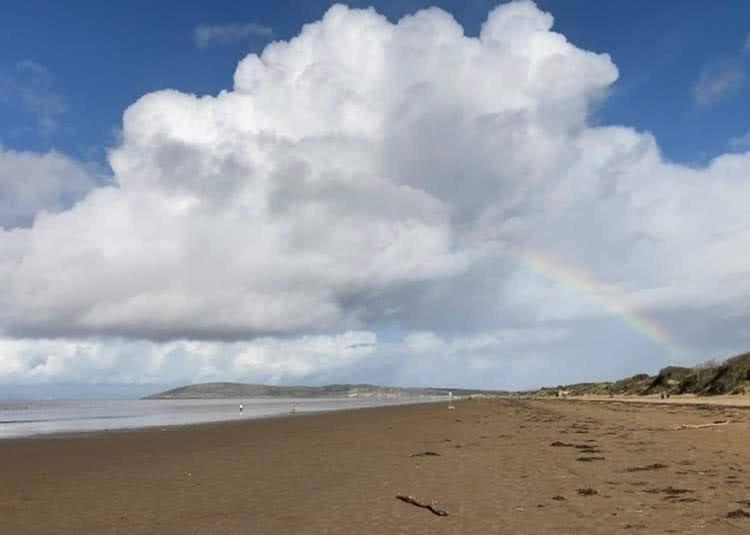Sandy Beach Hill View Apartment Brean Dış mekan fotoğraf